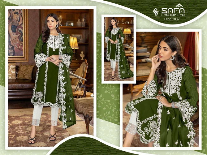 Safa Fashion 1037 Readymade Pakistani Suits Catalog
